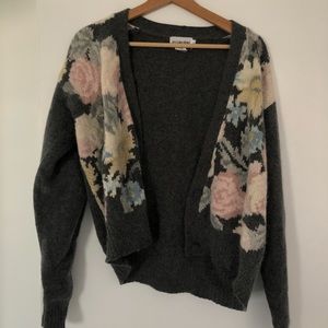 Vintage floral wool cardigan | JH collectibles cardigan